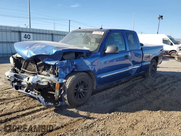 ✅ 2004 GMC Sierra 1500 SLE • VIN: 2GTEC19V341103621 • Лот: 90525825. Опубликован ранее на Copart с пробегом Не указан. Бесплатный доступ к архиву аукционных продаж из США и подробный отчёт об истории автомобиля на DreamBid. Изображение 1.