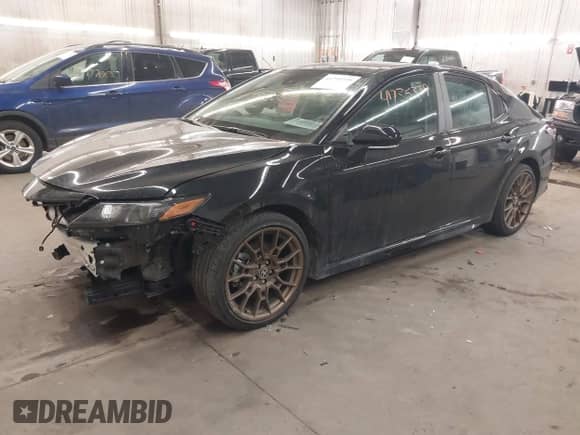 2023 Toyota Camry SE with VIN 4T1T11BK0PU092000, listed as a IAAI auction lot 41735339 with 23,578 mi miles and . Bid and sale history available at DreamBid. Image 18.