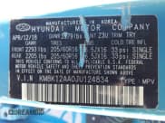 ✅ 2018 Hyundai Kona SE • VIN: KM8K12AA0JU124834 • Lot: 43562576. Listed on IAAI with 133,177 mi. Free auction sales archive from the USA and detailed vehicle history report at DreamBid. Image 9.