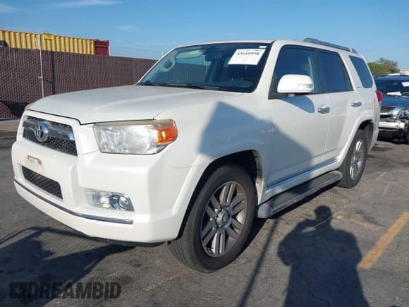 ✅ 2011 Toyota 4Runner SR5 • VIN: JTEBU5JR1B5054979 • Lot: 43610938. Listed on IAAI with 100,758 mi. Free auction sales archive from the USA and detailed vehicle history report at DreamBid. Image 2.