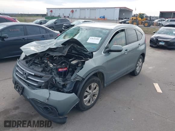 ✅ 2012 Honda CR-V EX-L • VIN: JHLRM4H78CC015517 • Lot: 43633381. Listed on IAAI with 257,851 mi. Free auction sales archive from the USA and detailed vehicle history report at DreamBid. Image 18.