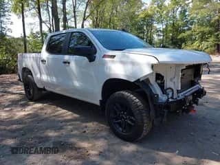 2021 Chevrolet Silverado 1500 LT Trail Boss z VIN 1GCPYFED3MZ256253, wystawiony jako IAAI lot #43252875 z przebiegiem 61 691 mil mil oraz . Historia ofert i sprzedaży dostępna na DreamBid. Obrazek 1.