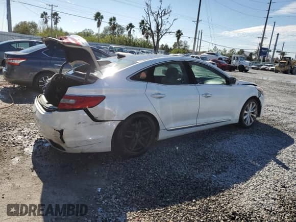 2014 Hyundai Azera Limited с VIN KMHFH4JG1EA361448, выставлен на аукционе Copart как лот 42344065 с пробегом 178 452 миль миль и Списание • Salvage title. История ставок и продаж доступна на DreamBid. Изображение 3.