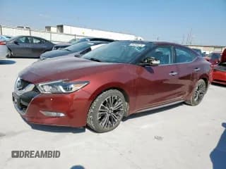 ✅ 2016 Nissan Maxima S • VIN: 1N4AA6AP8GC449215 • Lot: 84399575. Listed on Copart with 74,802 mi. Free auction sales archive from the USA and detailed vehicle history report at DreamBid. Image 1.