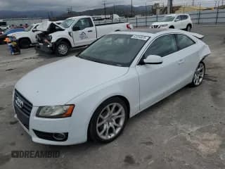 ✅ 2012 Audi A5 Premium • VIN: WAUCFAFR7CA004730 • Lot: 53354825. Listed on Copart with 97,504 mi. Free auction sales archive from the USA and detailed vehicle history report at DreamBid. Image 1.