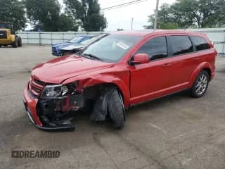 2014 Dodge Journey R/T z VIN 3C4PDCEG9ET283888, wystawiony jako Copart lot #69414515 z przebiegiem 79 564 mil mil oraz Szkoda całkowita • Salvage title. Historia ofert i sprzedaży dostępna na DreamBid. Obrazek 1.