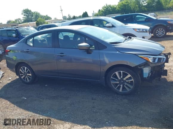 ✅ 2022 Nissan Versa SV • VIN: 3N1CN8EV4NL862412 • Lot: 42636764. Listed on IAAI with 36,777 mi. Free auction sales archive from the USA and detailed vehicle history report at DreamBid. Image 14.