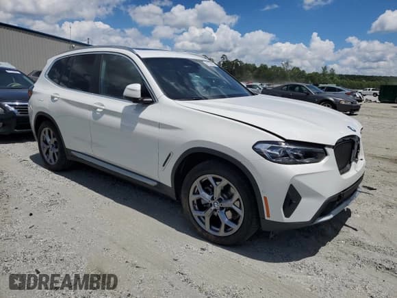 ✅ 2024 BMW X3 sDrive30i • VIN: WBX47DP05RN251402 • Lot: 61378665. Listed on Copart with 16,256 mi. Free auction sales archive from the USA and detailed vehicle history report at DreamBid. Image 4.