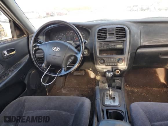 2004 Hyundai Sonata with VIN KMHWF25S34A047355, listed as a Copart auction lot 77249694 with 280,654 mi miles and Salvage title. Bid and sale history available at DreamBid. Image 8.