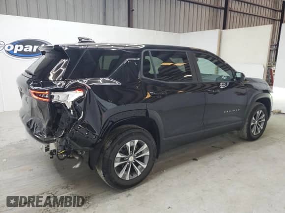 2025 Chevrolet Equinox AWD LT z VIN 3GNAXPEG7SL253537, wystawiony jako Copart lot #55297615 z przebiegiem 2 120 mil mil oraz Czysty tytuł • Clean title. Historia ofert i sprzedaży dostępna na DreamBid. Obrazek 3.