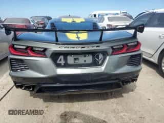 2022 Chevrolet Corvette 3LT z VIN 1G1YC2D41N5102316, wystawiony jako Copart lot #73946904 z przebiegiem Nie podano mil oraz Szkoda całkowita • Salvage title. Historia ofert i sprzedaży dostępna na DreamBid. Obrazek 6.