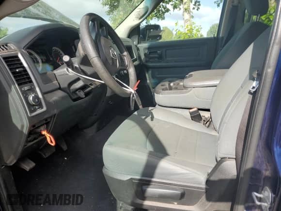 2016 Ram 1500 Express with VIN 1C6RR7FG0GS409762, listed as a Copart auction lot 59237055 with 75,307 mi miles and Salvage title. Bid and sale history available at DreamBid. Image 7.