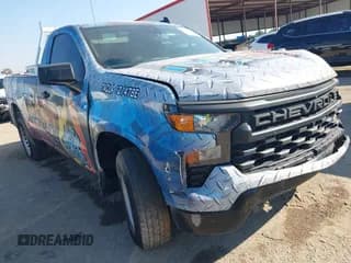 ✅ 2023 Chevrolet Silverado 1500 Work Truck • VIN: 3GCNAAED1PG361568 • Lot: 43354193. Listed on IAAI with 42,977 mi. Free auction sales archive from the USA and detailed vehicle history report at DreamBid. Image 1.