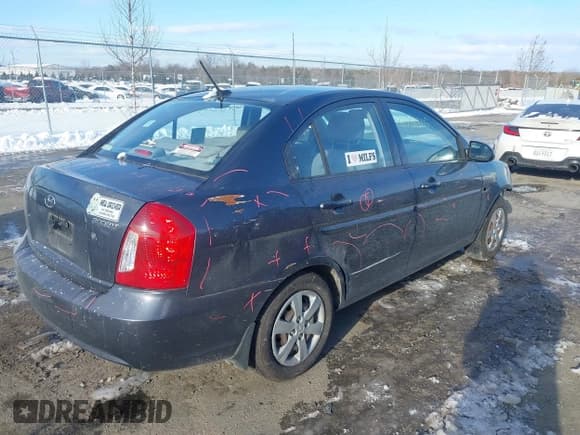 ✅ 2008 Hyundai Accent GLS • VIN: KMHCN46C38U232647 • Лот: 41261215. Опубликован ранее на IAAI с пробегом 191 924 миль. Бесплатный доступ к архиву аукционных продаж из США и подробный отчёт об истории автомобиля на DreamBid. Изображение 4.