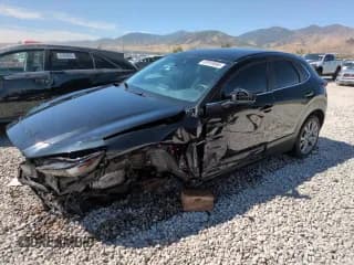 ✅ 2021 Mazda CX-30 Select • VIN: 3MVDMABLXMM252195 • Лот: 67919595. Опубликован ранее на Copart с пробегом 61 325 миль. Бесплатный доступ к архиву аукционных продаж из США и подробный отчёт об истории автомобиля на DreamBid. Изображение 1.