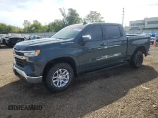 ✅ 2025 Chevrolet Silverado 1500 LT • VIN: 1GCPKKEK6SZ204198 • Lot: 84626255. Listed on Copart with 6,285 mi. Free auction sales archive from the USA and detailed vehicle history report at DreamBid. Image 1.