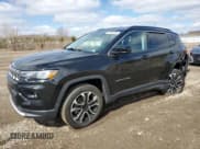 ✅ 2022 Jeep Compass High Altitude • VIN: 3C4NJDCB5NT224544 • Лот: 49368335. Опубликован ранее на Copart с пробегом 18 094 миль. Бесплатный доступ к архиву аукционных продаж из США и подробный отчёт об истории автомобиля на DreamBid. Изображение 1.
