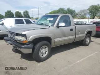 2000 Chevrolet Silverado 2500 с VIN 1GCGK24U6YE148296, выставлен на аукционе Copart как лот 57440225 с пробегом 160 860 миль миль и Списание • Salvage title. История ставок и продаж доступна на DreamBid. Изображение 1.
