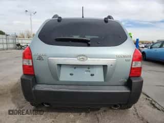 2006 Hyundai Tucson GLS z VIN KM8JN72D86U358359, wystawiony jako Copart lot #90307915 z przebiegiem 185 174 mil mil oraz Czysty tytuł • Clean title. Historia ofert i sprzedaży dostępna na DreamBid. Obrazek 6.