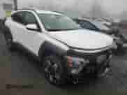 2024 Hyundai Kona SEL with VIN KM8HBCAB0RU071005, listed as a Copart auction lot 43392475 with 13,365 mi miles and Salvage title. Bid and sale history available at DreamBid. Image 4.