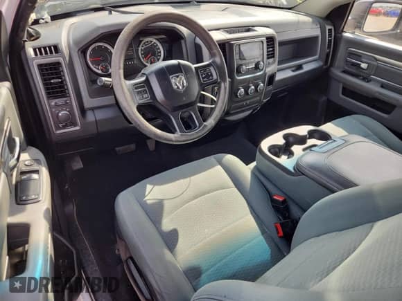 2017 Ram 1500 Tradesman with VIN 3C6JR6DGXHG572860, listed as a Copart auction lot 82686215 with 241,905 mi miles and Salvage title. Bid and sale history available at DreamBid. Image 8.