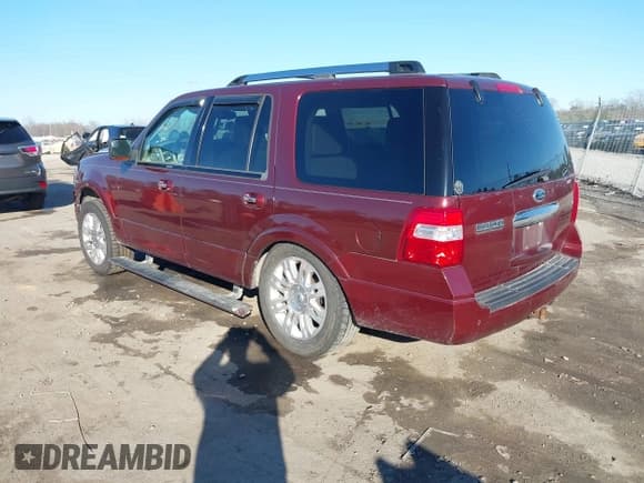 ✅ 2012 Ford Expedition Limited • VIN: 1FMJU2A54CEF54983 • Lot: 41634529. Listed on IAAI with 187,766 mi. Free auction sales archive from the USA and detailed vehicle history report at DreamBid. Image 3.