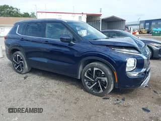 2024 Mitsubishi Outlander SEL with VIN JA4J3WA80RZ084407, listed as a IAAI auction lot 42536774 with 21,741 mi miles and . Bid and sale history available at DreamBid. Image 1.