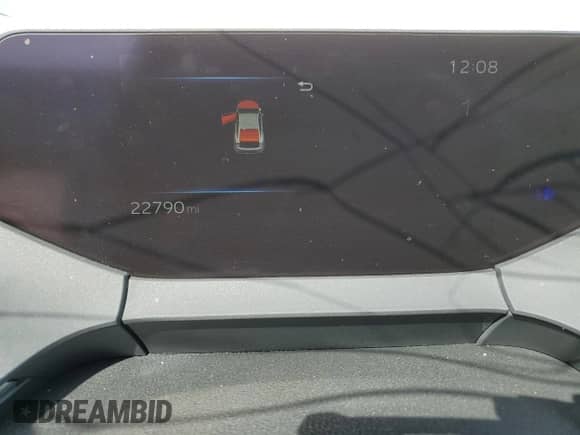 2024 Toyota Prius LE with VIN JTDACAAUXR3030010, listed as a Copart auction lot 69868615 with 22,790 mi miles and Salvage title. Bid and sale history available at DreamBid. Image 9.