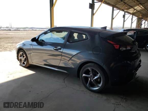 2019 Hyundai Veloster 2.0 z VIN KMHTG6AF6KU018184, wystawiony jako Copart lot #60101674 z przebiegiem 98 893 mil mil oraz Szkoda całkowita • Salvage title. Historia ofert i sprzedaży dostępna na DreamBid. Obrazek 2.