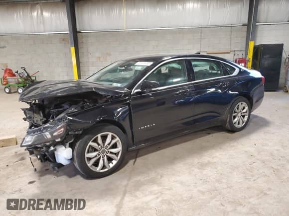 ✅ 2018 Chevrolet Impala LT • VIN: 2G1105S32J9131262 • Lot: 86505335. Wystawiony na Copart z przebiegiem 109 061 mil. Bezpłatny archiwum sprzedaży aukcyjnych z USA i szczegółowy raport historii pojazdu na DreamBid. Zdjęcie 1.