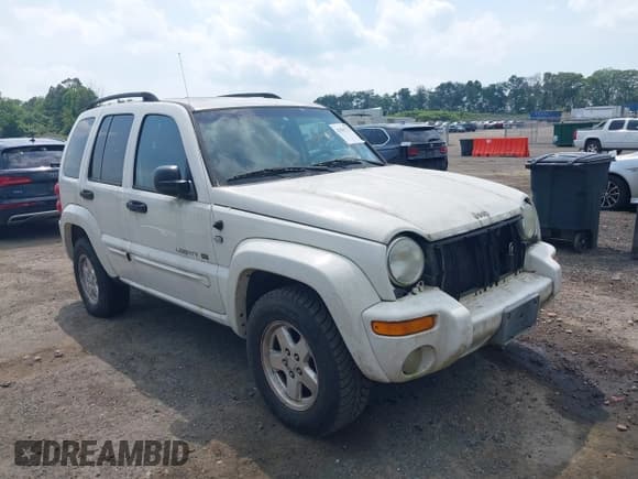 ✅ 2002 Jeep Liberty Limited • VIN: 1J8GL58K22W302844 • Lot: 42501721. Listed on IAAI with 133,078 mi. Free auction sales archive from the USA and detailed vehicle history report at DreamBid. Image 1.