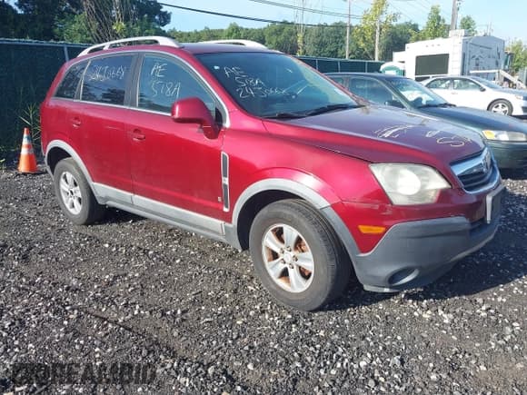✅ 2008 Saturn VUE XE • VIN: 3GSCL33P28S547567 • Lot: 40249201. Wystawiony na IAAI z przebiegiem Nie podano. Bezpłatny archiwum sprzedaży aukcyjnych z USA i szczegółowy raport historii pojazdu na DreamBid. Zdjęcie 1.