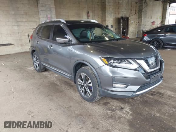 ✅ 2017 Nissan Rogue SL • VIN: 5N1AT2MV3HC761513 • Lot: 42059096. Listed on IAAI with 75,250 mi. Free auction sales archive from the USA and detailed vehicle history report at DreamBid. Image 1.