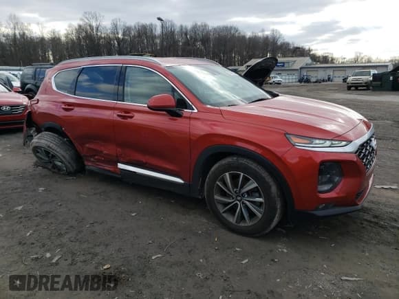 ✅ 2020 Hyundai Santa Fe SEL • VIN: 5NMS3CAD7LH142983 • Lot: 38890333. Wystawiony na Copart z przebiegiem 42 956 mil. Bezpłatny archiwum sprzedaży aukcyjnych z USA i szczegółowy raport historii pojazdu na DreamBid. Zdjęcie 4.