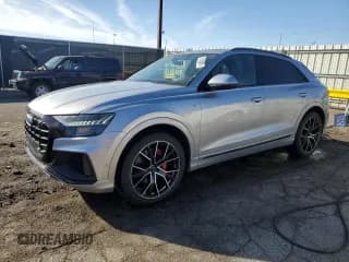 ✅ 2019 Audi Q8 Prestige • VIN: WA1FVAF1XKD023583 • Lot: 92358225. Listed on Copart with 111,502 mi. Free auction sales archive from the USA and detailed vehicle history report at DreamBid. Image 1.