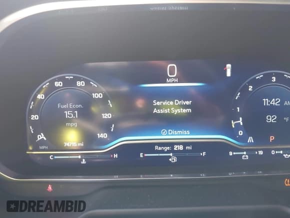 ✅ 2023 Chevrolet Suburban LT • VIN: 1GNSCCKD9PR417969 • Лот: 42919200. Опубликован ранее на IAAI с пробегом 74 715 миль. Бесплатный доступ к архиву аукционных продаж из США и подробный отчёт об истории автомобиля на DreamBid. Изображение 7.