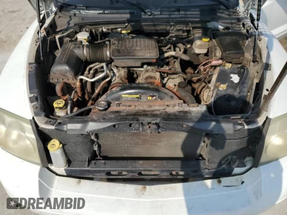 2005 Dodge Dakota SLT z VIN 1D7HE42N05S176472, wystawiony jako Copart lot #76042424 z przebiegiem 148 099 mil mil oraz Szkoda całkowita • Salvage title. Historia ofert i sprzedaży dostępna na DreamBid. Obrazek 11.