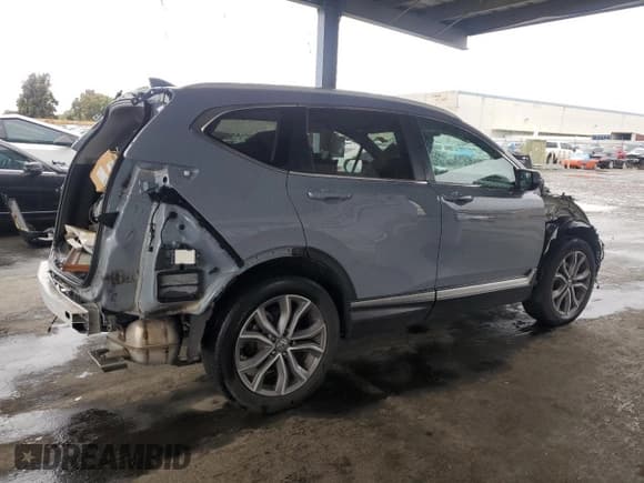 ✅ 2021 Honda CR-V Touring • VIN: 2HKRW2H96MH671301 • Lot: 92632805. Listed on Copart with Not provided. Free auction sales archive from the USA and detailed vehicle history report at DreamBid. Image 3.