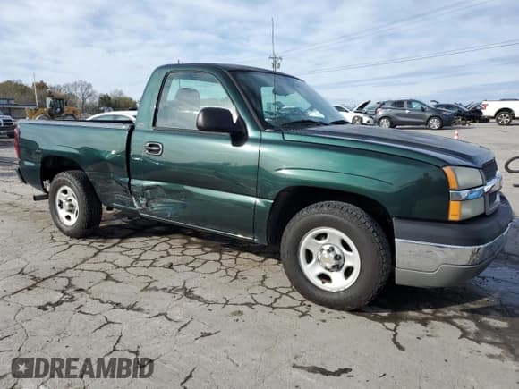 ✅ 2004 Chevrolet Silverado 1500 Work Truck • VIN: 1GCEC14X54Z226918 • Лот: 79285624. Опубликован ранее на Copart с пробегом 209 775 миль. Бесплатный доступ к архиву аукционных продаж из США и подробный отчёт об истории автомобиля на DreamBid. Изображение 4.