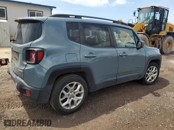✅ 2016 Jeep Renegade Latitude • VIN: ZACCJABT0GPE28775 • Lot: 49541095. Listed on Copart with 85,742 mi. Free auction sales archive from the USA and detailed vehicle history report at DreamBid. Image 3.