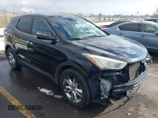 ✅ 2013 Hyundai Santa Fe Sport • VIN: 5XYZW3LA4DG013779 • Lot: 41636417. Listed on IAAI with 150,648 mi. Free auction sales archive from the USA and detailed vehicle history report at DreamBid. Image 1.