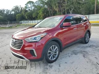 ✅ 2017 Hyundai Santa Fe SE • VIN: KM8SM4HF2HU221144 • Lot: 90452555. Listed on Copart with 141,668 mi. Free auction sales archive from the USA and detailed vehicle history report at DreamBid. Image 1.