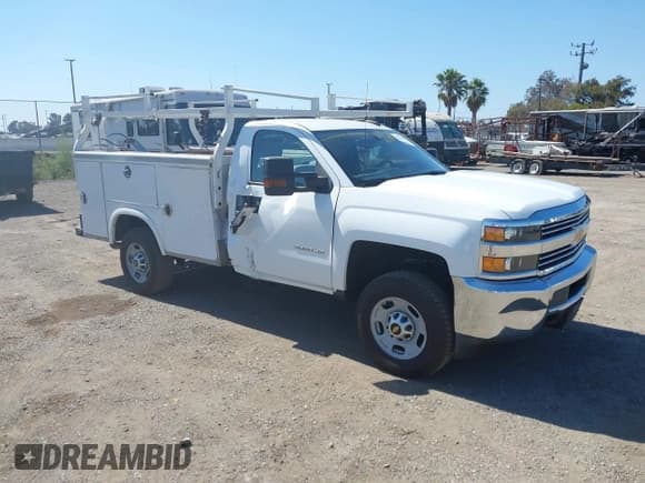 ✅ 2018 Chevrolet Silverado 2500HD Work Truck • VIN: 1GB0CUEG0JZ346667 • Lot: 42714065. Listed on IAAI with 155,761 mi. Free auction sales archive from the USA and detailed vehicle history report at DreamBid. Image 1.