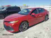 2023 Toyota Camry Hybrid XLE with VIN 4T1F31AK7PU049766, listed as a Copart auction lot 70182765 with 45,468 mi miles and Salvage title. Bid and sale history available at DreamBid. Image 1.