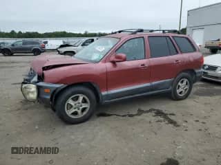 2004 Hyundai Santa Fe GLS z VIN KM8SC13D04U720333, wystawiony jako Copart lot #69958225 z przebiegiem 173 693 mil mil oraz Szkoda całkowita • Salvage title. Historia ofert i sprzedaży dostępna na DreamBid. Obrazek 1.