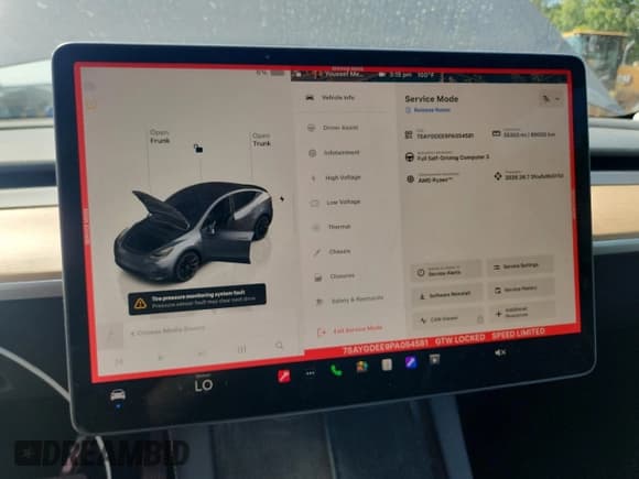 ✅ 2023 Tesla Model Y Long Range • VIN: 7SAYGDEE9PA054581 • Lot: 80888495. Wystawiony na Copart z przebiegiem 55 302 mil. Bezpłatny archiwum sprzedaży aukcyjnych z USA i szczegółowy raport historii pojazdu na DreamBid. Zdjęcie 9.