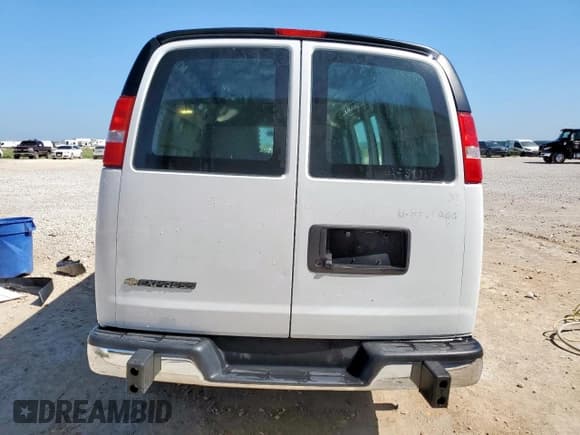 ✅ 2024 Chevrolet Express Cargo • VIN: 1GCWGAFP4R1269464 • Lot: 57891575. Listed on Copart with Not provided. Free auction sales archive from the USA and detailed vehicle history report at DreamBid. Image 6.
