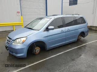 ✅ 2006 Honda Odyssey EX-L • VIN: 5FNRL38766B009247 • Lot: 92221415. Listed on Copart with Not provided. Free auction sales archive from the USA and detailed vehicle history report at DreamBid. Image 1.