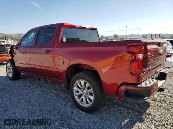 ✅ 2021 Chevrolet Silverado 1500 Custom • VIN: 3GCPWBEK7MG446876 • Lot: 80698144. Wystawiony na Copart z przebiegiem 37 219 mil. Bezpłatny archiwum sprzedaży aukcyjnych z USA i szczegółowy raport historii pojazdu na DreamBid. Zdjęcie 2.