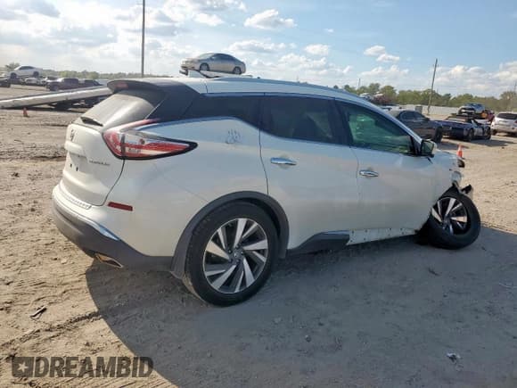 ✅ 2018 Nissan Murano Platinum • VIN: 5N1AZ2MG2JN106107 • Lot: 84980825. Wystawiony na Copart z przebiegiem 64 788 mil. Bezpłatny archiwum sprzedaży aukcyjnych z USA i szczegółowy raport historii pojazdu na DreamBid. Zdjęcie 3.